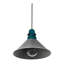 Luminaire suspendu conique en acier à 1 lumière Kali