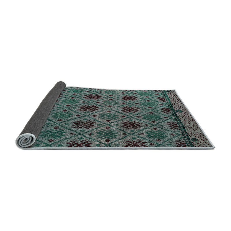 Tapis abstrait moderne 5084, Rond 8 pi