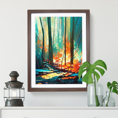 Painted Forest No.2 - Single Picture Frame Painting