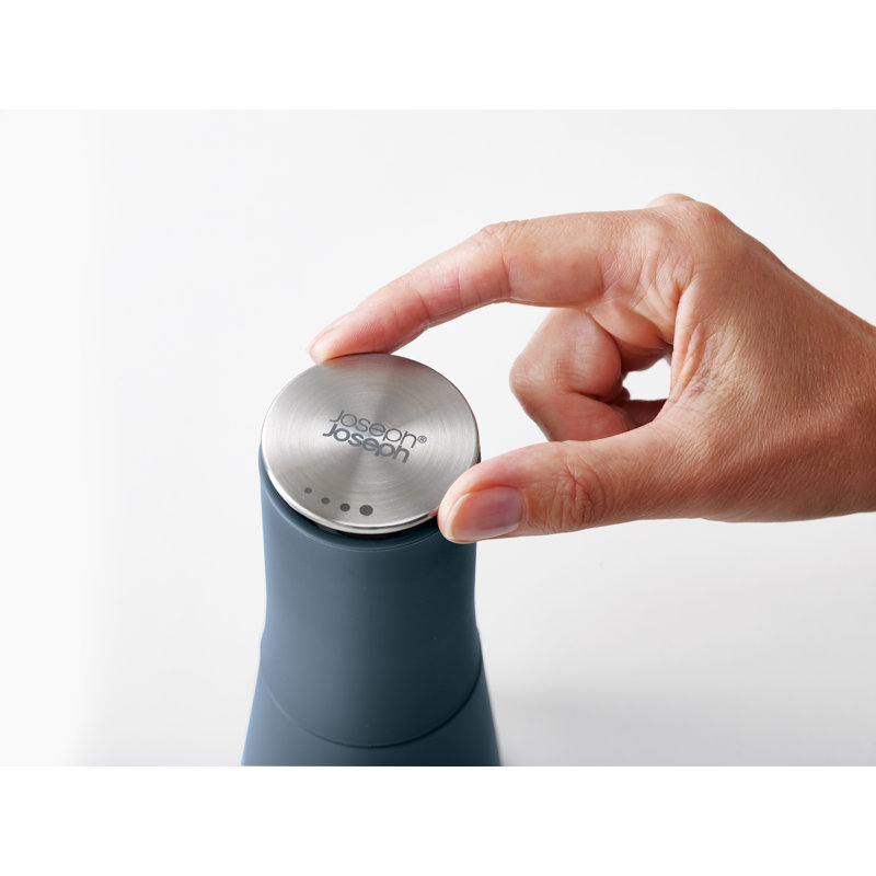 Joseph Joseph Milltop Non-Spill Salt and Pepper Mill Set, Sky