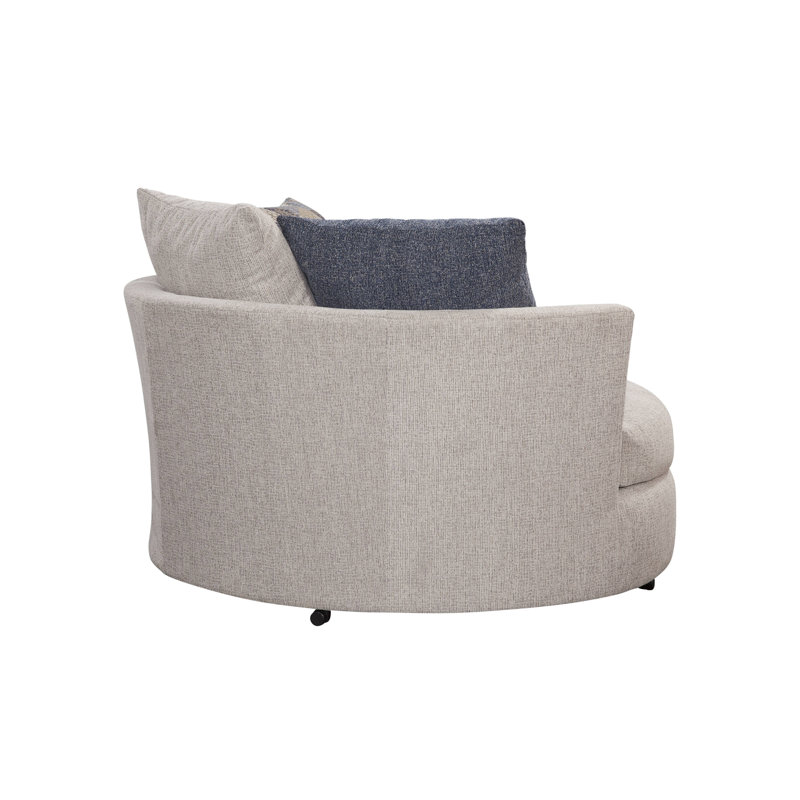 Upholstered Barrel Chair