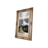 Flat Solid Wood Beveled Mirror