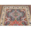 Tapis oriental gris à motif géométrique 3x5