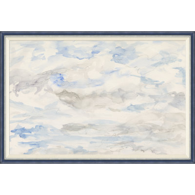 Cloud brise - peinture à cadre unique