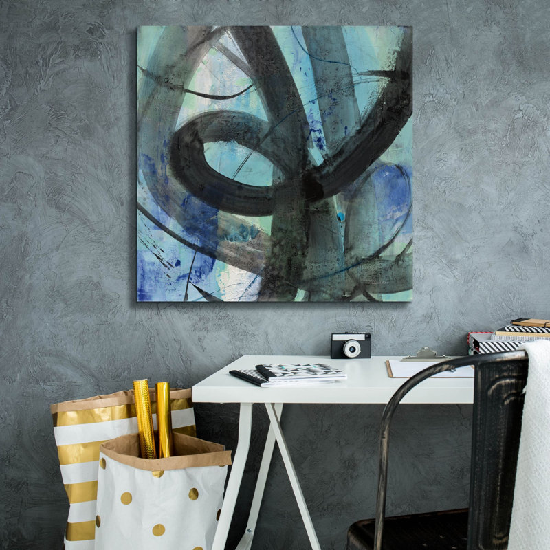  «Into The Deep 2» par Albena Hristova, art mural sur toile, 26 po x 26 po