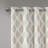 Blakesly Printed Ikat Blackout Single Curtain Panel-938439462-938439458