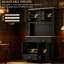 Armoire de cuisine autoportante, cadre décoratif en bois-1226505979