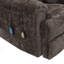 Fauteuil inclinable Power Lift avec chauffage, massage et inclinaison réglable pour un confort et un soutien ultimes-1413109065