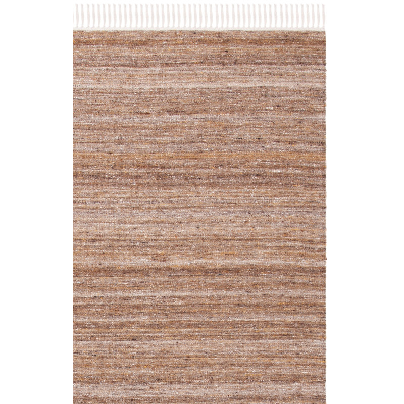 Emersyn Handmade Tufted Wool/Cotton Beige Area Rug, Square 7'