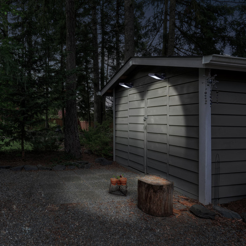 Arveen 11Cm H Solar Powered Integrated LED Accent with Dusk to Dawn, 2 Lights