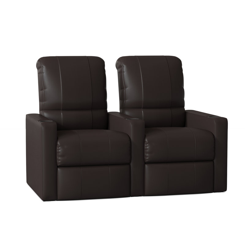 Fauteuil de cinéma (rangée de 2), Espresso luxe, Manuel