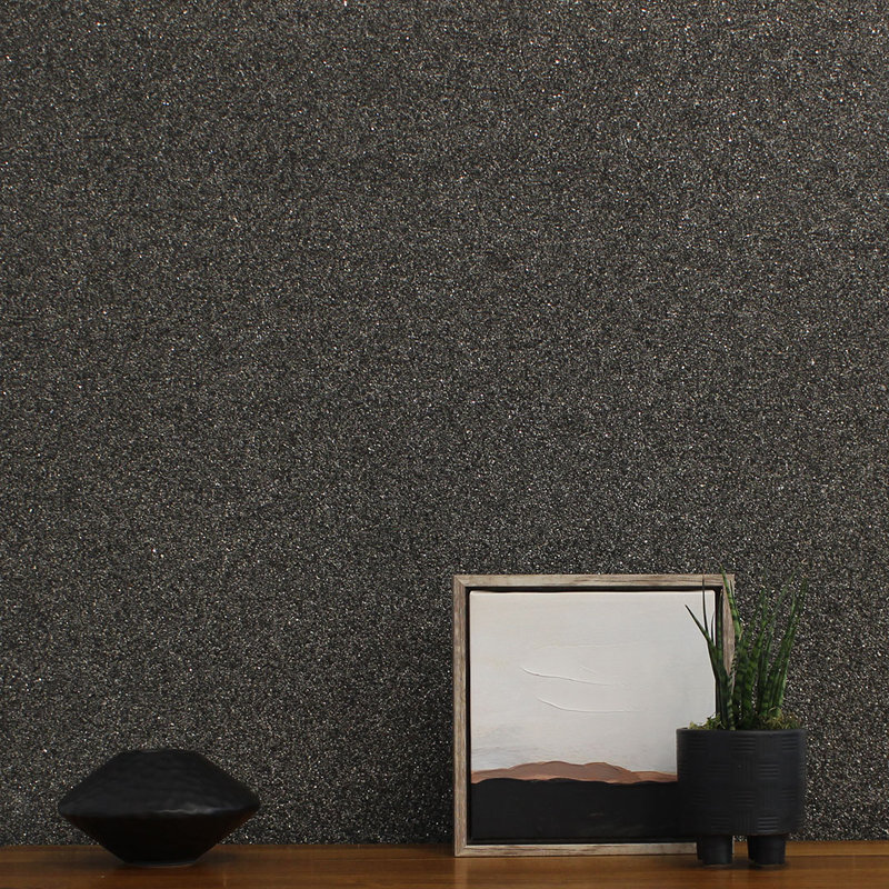Alexandrie Authentic Mica Wallpaper, Light Stone Shimmer