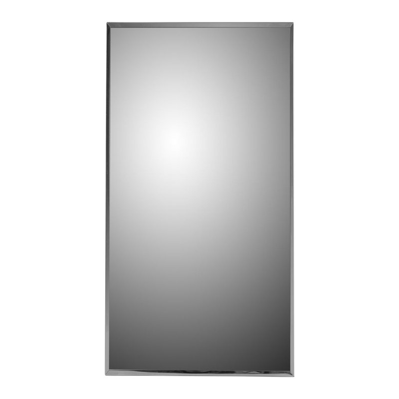 Scottville Residential Medicine Cabinet, Surface Mounted, Stainless Steel Framed, 30" H x 16" W x 4.25" D
