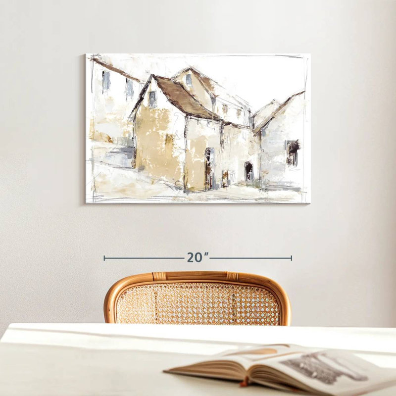 Lilie Quiet Streets I, 16" H x 24" W