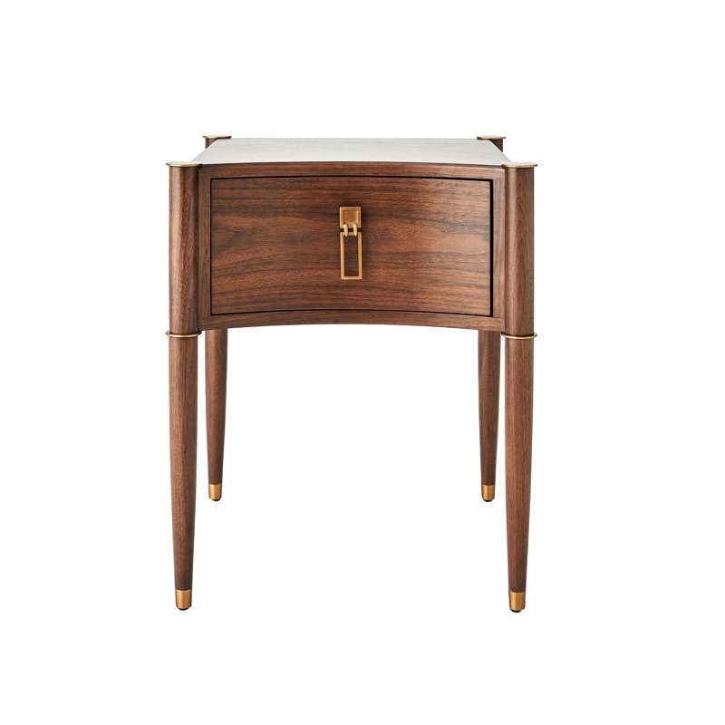 Solid Wood End Table