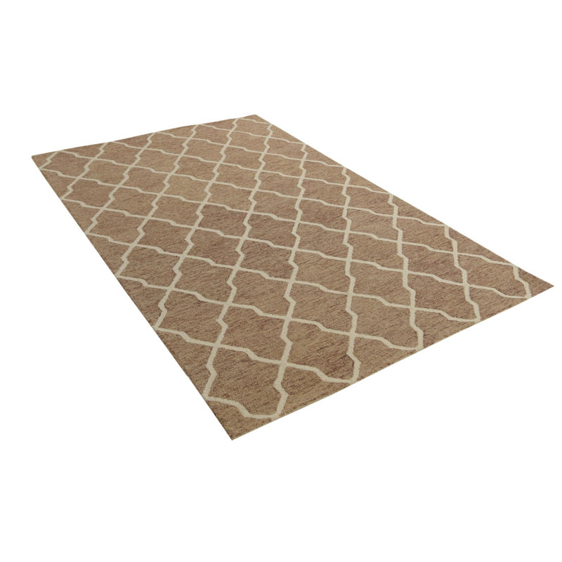 Tapis brun clair 5x8 Pineland