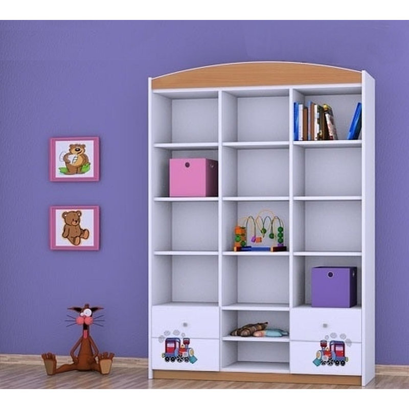 Sara 183cm H X 132cm W Kids Cube, Natural