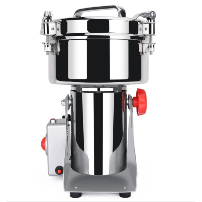 Stainless Steel Grain Mill, 14.17" H x 8.66" W x 8.66" D