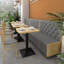 Banc rembourré en similicuir Modern Modern-101364061