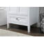 Ensemble de meuble-lavabo simple 24 po avec plateau en marbre Jadaya-1422441643
