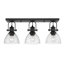 Plafonnier semi-encastré 3 lumières 25,13 po Bales-761918238-761918236