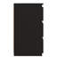 Ikeny 40cm W Manufactured Wood Bedside Table