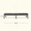 Chaise longue en osier confortable pour se détendre à l'extérieur, rehaussant l'expérience du patio.-36063353-36063350