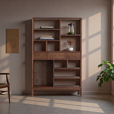 Bibliothèque de style européen vintage et unique