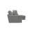 Blossie 123" W Corduroy L-Shaped Stationary Sectional-95994889-95994891