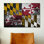 Drapeau du Maryland, Capitole du bâtiment, impression sur toile