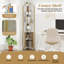 170cm H x 32cm W Metal Bookcase