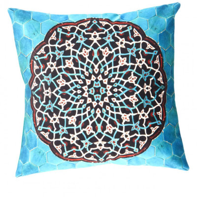 Pasargad velvet Throw Pillow 16'' X 16"