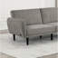 Contemporain convertible en canapé-lit gris 1Pc-243086955