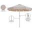 Parasols de patio en tissu avec passepoil Amalfi-460220235-460220238