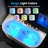 67" X 31.5" Freestanding Acrylic Soaking And Whirlpool Bathtub With Adjustable Massage Jets, 7-color Led Lights, Hot & Cold Water Control (faucet Included)