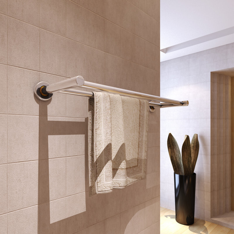 Metal Towel Rack with Towel Bar