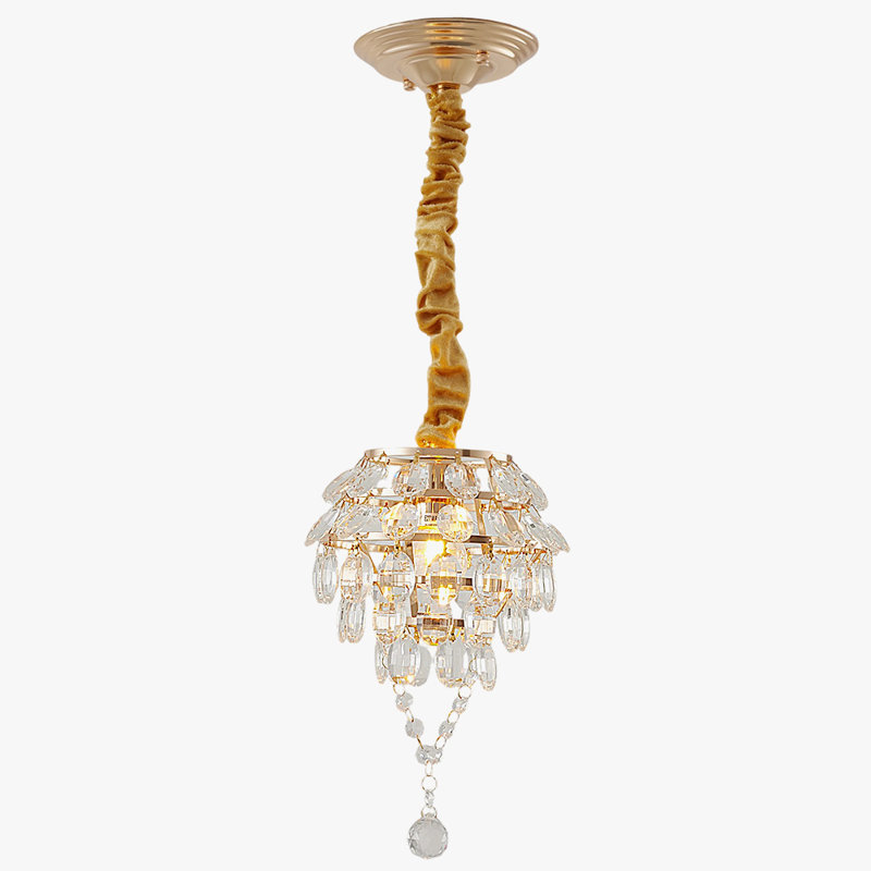 1 - Light Natural Dome Pendant