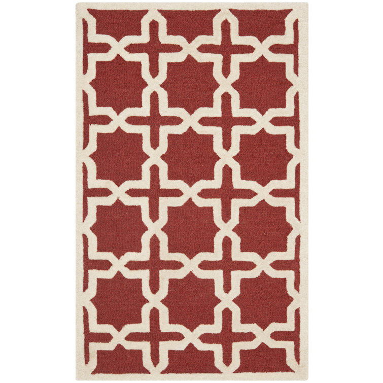 Igna Cambridge Hand Tufted Wool Geometric Rug