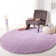Theydon Solid Colour Shag Area Rug