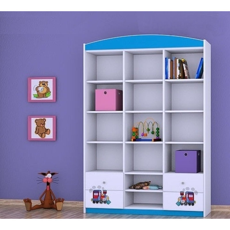 Sara 183cm H X 132cm W Kids Cube, Blue