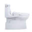 Toilette allongée une pièce fixée au sol WASHLET 1 GPF (siège inclus)