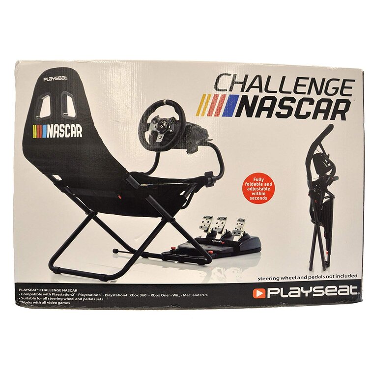 Arlmont & Co. Adjustable Ergonomic PC & Racing Game Chair in Black