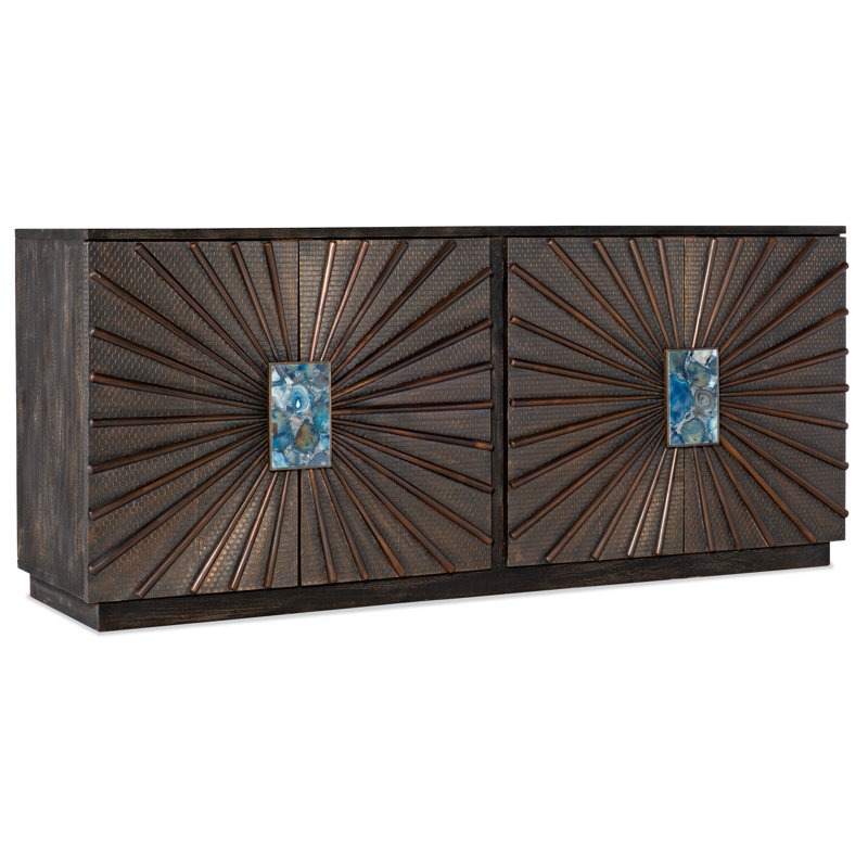 Melange 84'' W Solid Wood Credenza