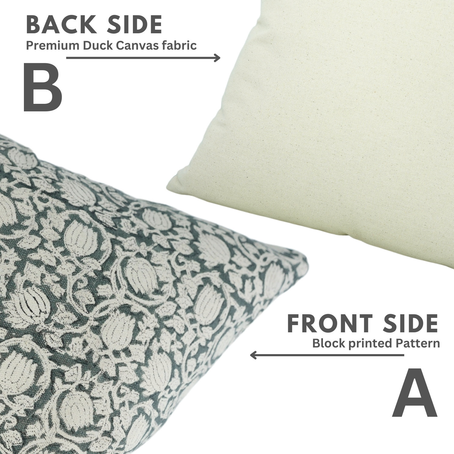 Wilkes Cotton Indoor/Outdoor Pillow Cover, 20" x 14"