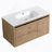 Wall Mounted Bathroom Vanity With Gel Sink