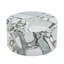 Cylindrical Coffee Table with Bulgari Marble Texture