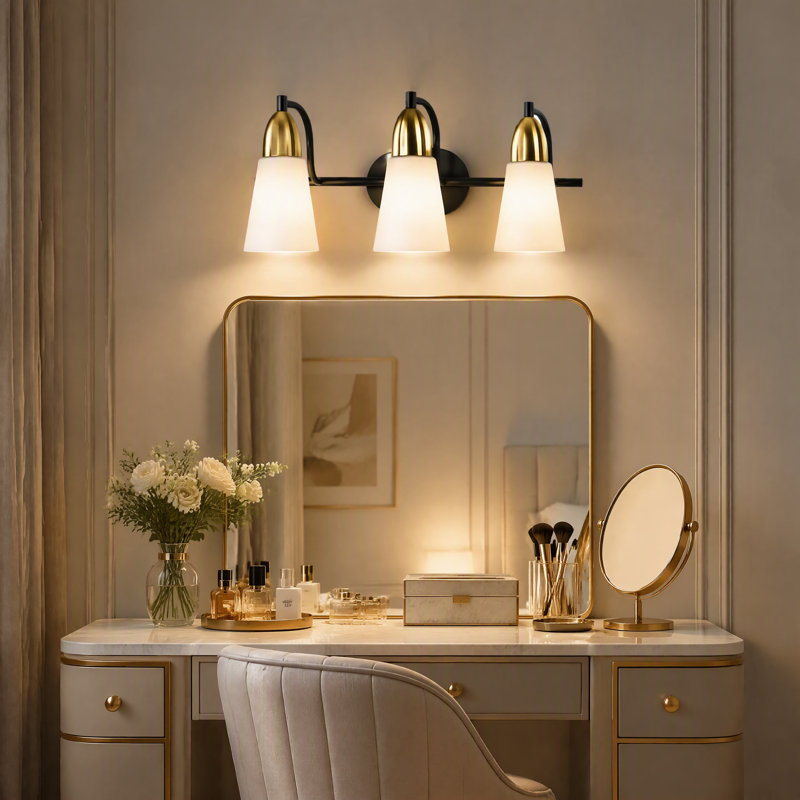3-Light Dimmable Vanity Light, 3