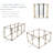 25.6'' H 8 Panel Metal Exercise Pen With Door
