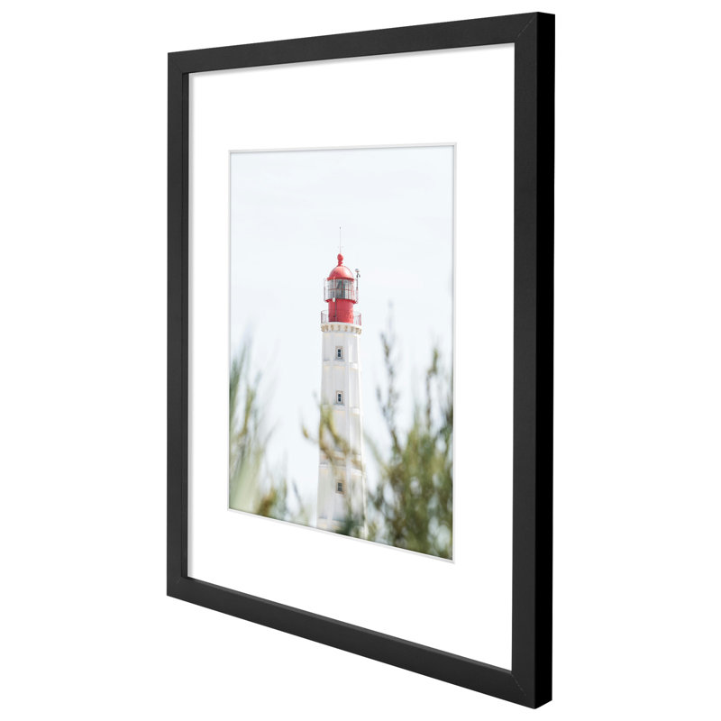 Gallery Matted Frame Set,Wall Mount Display, 14.72" H x 11.77" W x 2.95" D