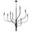Steel Dimmable Classic / Traditional Chandelier-463965145-463965139-463965136